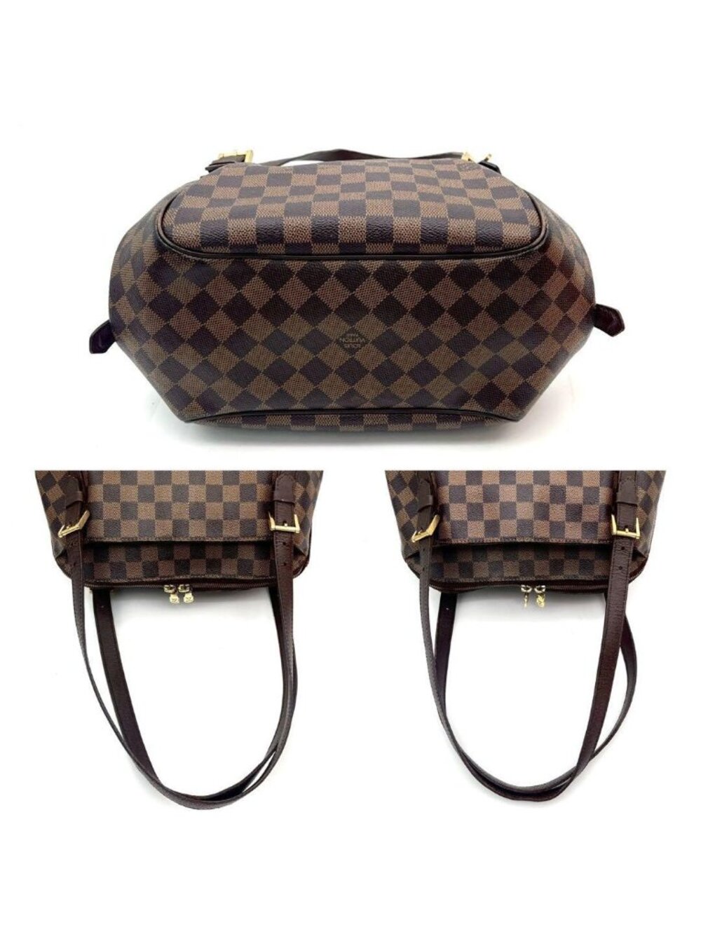 Louis Vuitton Damier Ebene Belem MM Tote - Picture 6 of 9